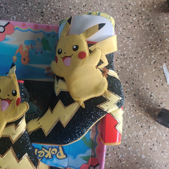 Irregular Choice Pokemon collection light up boots size 45EU (13W 11M) New - Picture 2 of 6